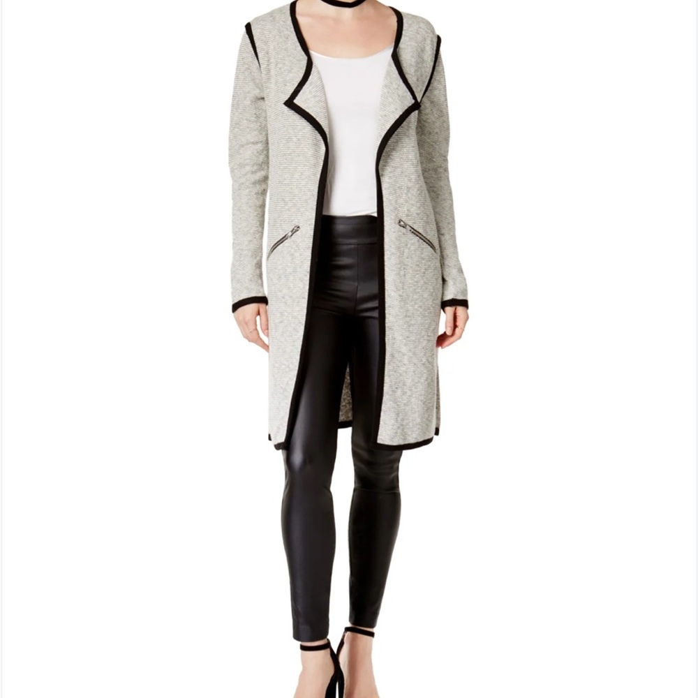 Bar III Open Front Cardigan XS
